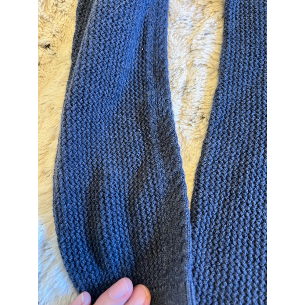 Vintage Pendleton Long Sleeve Cotton Knit Dark Blue Sweater Womens Size Large - Picture 10 of 16